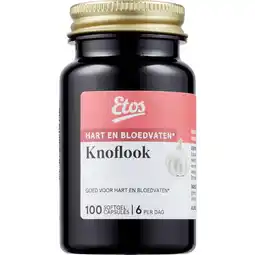 Etos Etos Knoflook Capsules 100 stuks aanbieding