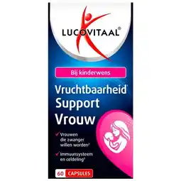 Etos Lucovitaal Vruchtbaarheid Support Vrouw 60 softgels aanbieding