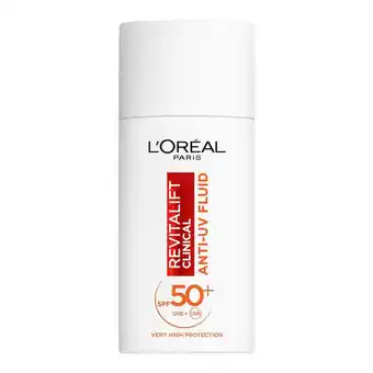Etos L'Oréal Paris Revitalift Clinical Vitamin C UV Fluid Daily Moisturizer 50 ML aanbieding