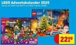 Kruidvat LEGO Adventskalender 2025 aanbieding