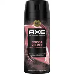 Etos Axe Fine Fragrance Cocoa Velvet Deodorant Body Spray 150 ML aanbieding