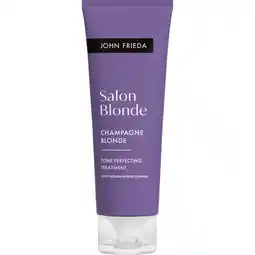 Etos John Frieda Salon Blonde Tone Perfecting Treatment Champagne Blonde 120 ML aanbieding