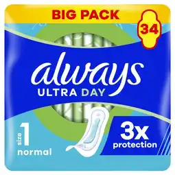 Etos ALWAYS ULTRA PADS NORM 34 - BP aanbieding