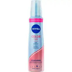 Etos NIVEA Color Care & Protect Stylings Mousse Extra Strong150 ML aanbieding