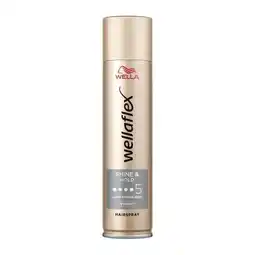 Etos Wella WellaFlex Shiny Hold Haarspray 250 ML aanbieding
