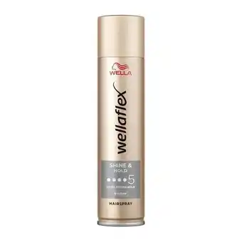 Etos Wella WellaFlex Shiny Hold Haarspray 250 ML aanbieding