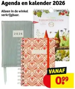 Kruidvat Agenda en kalender 2026 aanbieding