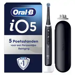Etos Oral-B iO 5S Zwart Elektrische Tandenborstel aanbieding