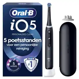 Etos Oral-B iO 5S Zwart Elektrische Tandenborstel aanbieding