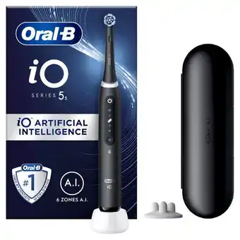 Etos Oral-B iO 5S Zwart Elektrische Tandenborstel aanbieding