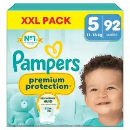 Etos Pampers Premium Protection XXL Pack Luiers Maat 5 11-16 KG 92 Stuks aanbieding