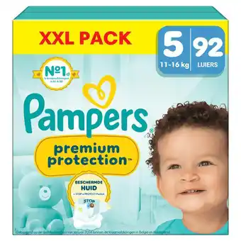 Etos Pampers Premium Protection XXL Pack Luiers Maat 5 11-16 KG 92 Stuks aanbieding