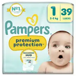 Etos Pampers Premium Protection Luiers Maat 1 2-5 KG 39 Stuks aanbieding