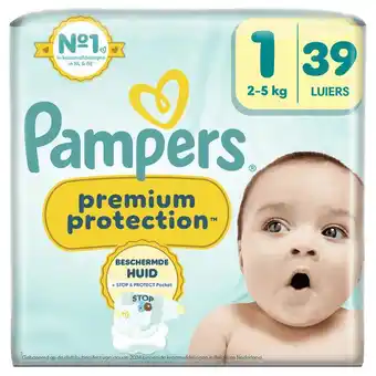 Etos Pampers Premium Protection Luiers Maat 1 2-5 KG 39 Stuks aanbieding