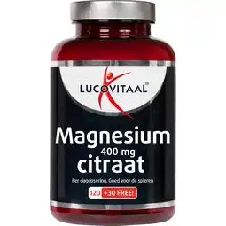 Etos Lucovitaal Magnesium 400 mg Citraat 150 Tabletten aanbieding