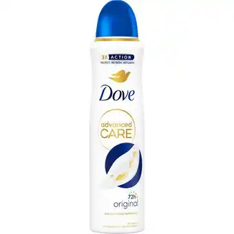 Etos Dove Advanced Care Original Anti-Transpirant Deodorant Spray 150 ML aanbieding