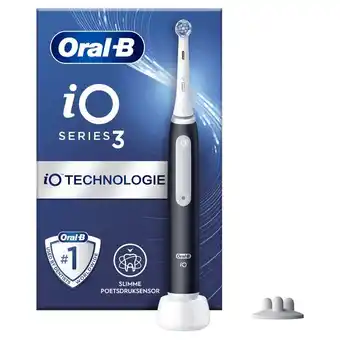 Etos Oral-B iO 3S Zwart Elektrische Tandenborstel aanbieding