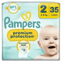 Etos Pampers Premium Protection Luiers Maat 2 4-8 KG 35 Stuks aanbieding