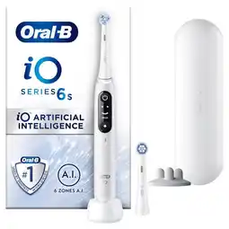 Etos Oral-B iO 6S Wit Elektrische Tandenborstel By Braun aanbieding