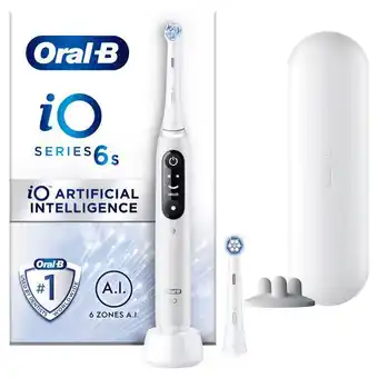 Etos Oral-B iO 6S Wit Elektrische Tandenborstel By Braun aanbieding