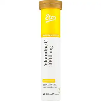 Etos Etos Vitamine C 1000 mg Bruistablet Citroen 20 stuks aanbieding