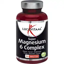 Etos Lucovitaal Super Magnesium 6 Complex 90 tabletten aanbieding