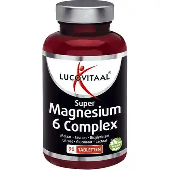 Etos Lucovitaal Super Magnesium 6 Complex 90 tabletten aanbieding
