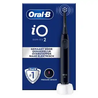 Etos Oral-B iO 2 Zwart Elektrische Tandenborstel aanbieding