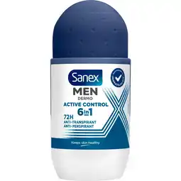 Etos Sanex Men Dermo Active Control Deodorant Roller 50 ML aanbieding