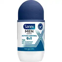 Etos Sanex Men Dermo Active Control Deodorant Roller 50 ML aanbieding