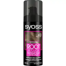 Etos Syoss Uit Groeispray Middenbruin aanbieding