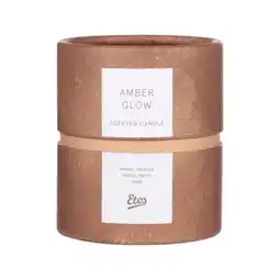 Etos Etos Geurkaars Amber Glow aanbieding