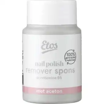 Etos Etos Nagellak Remover met Aceton Dippot 75 ML aanbieding