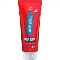 Etos Wella New Wave Ultra Strong Rock & Hold Gel 200 ML aanbieding