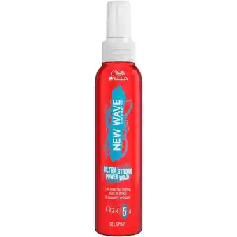 Etos Wella New Wave Ultra Strong Power Hold Haargel Spray Voor Langdurige Hold 150 ML aanbieding
