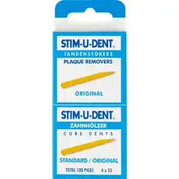 Etos Stim-u-dent Original Tandenstokers aanbieding