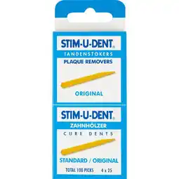 Etos Stim-u-dent Original Tandenstokers aanbieding