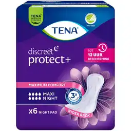 Etos TENA Discreet Maxi Night 6 stuks aanbieding