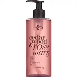 Etos Etos Cedar Wood & Rosemary Handzeep 300 ML aanbieding