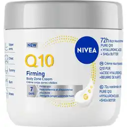 Etos NIVEA Q10 Verstevigende Body Crème 400 ML aanbieding