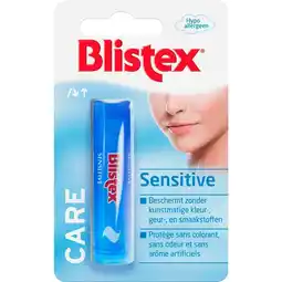 Etos Blistex Sensitive Lippenbalsem Stick aanbieding