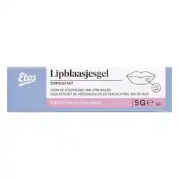 Etos Etos Lipblaasjes Gel Zinksulfaat 5 GR aanbieding