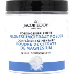 Etos Jacob Hooy Magnesiumcitraat Poeder 140 GR aanbieding