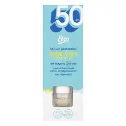 Etos Etos Ski Zonbescherming Combi Stick 2-in-1 Face en Lip SPF50+ 20 ML aanbieding