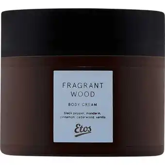 Etos Etos Body Cream Fragant Wood aanbieding