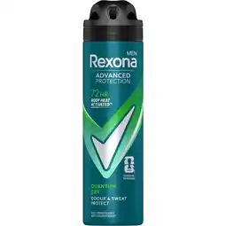Etos Rexona Men Advanced Protection Quantum Dry Deodorant Spray 150 ML aanbieding