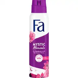 Etos Fa Mystic Moments Deodorant Spray 150 ML aanbieding