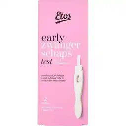 Etos Etos Early Zwangerschapstest 2 stuks aanbieding