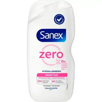 Etos Sanex Zero % Hypoallergenic Hydrating Douchegel 400 ML aanbieding