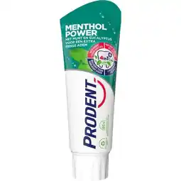 Etos Prodent Tandpasta Menthol Power 75 ML aanbieding